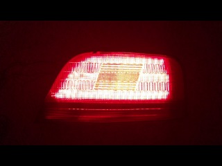 Светодиодная подсветка оптики Mitsubishi Galant ч.1 - Габарит Стоп